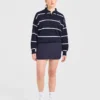 Charakteristisches, locker sitzendes Strick-Polo