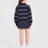 Charakteristisches, locker sitzendes Strick-Polo
