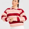 Charakteristisches, locker sitzendes Strick-Polo