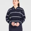 Charakteristisches, locker sitzendes Strick-Polo
