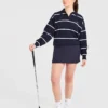 Charakteristisches, locker sitzendes Strick-Polo