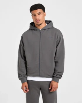 Craft Oversized-Hoodie mit Reißverschluss
