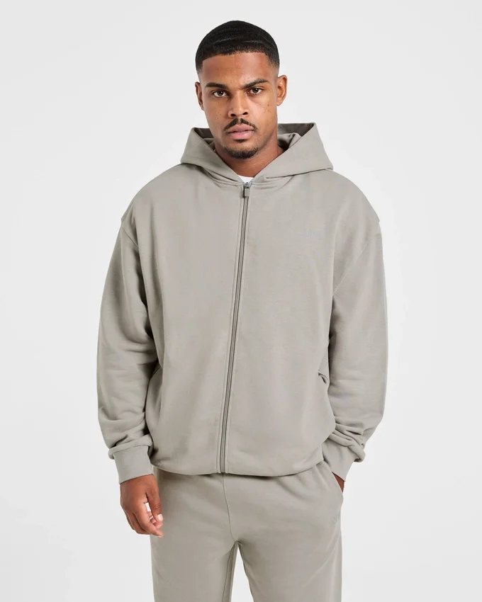 Craft Oversized-Hoodie mit Reißverschluss