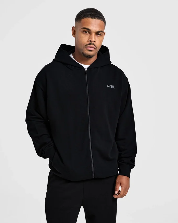 Craft Oversized-Hoodie mit Reißverschluss