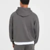 Craft Oversized-Hoodie mit Reißverschluss