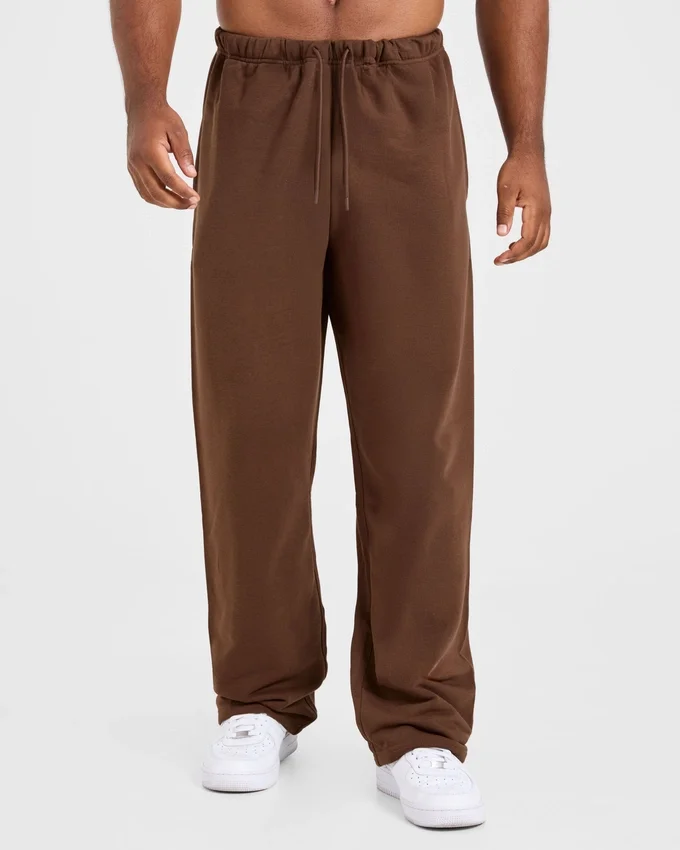 Craft Oversized-Jogginghose mit geradem Bein
