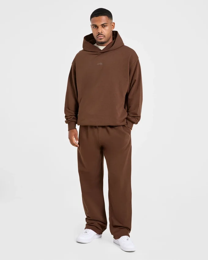 Craft Oversized-Jogginghose mit geradem Bein