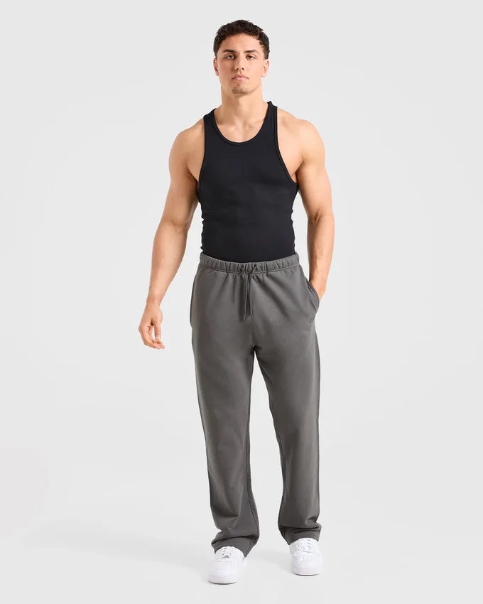 Craft Oversized-Jogginghose mit geradem Bein
