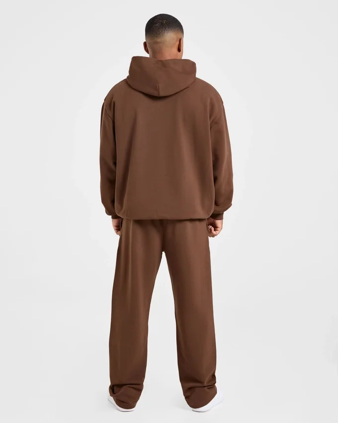 Craft Oversized-Jogginghose mit geradem Bein