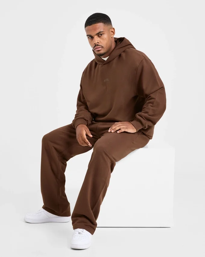 Craft Oversized-Jogginghose mit geradem Bein