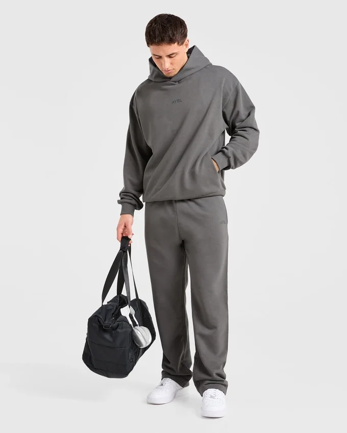 Craft Oversized-Jogginghose mit geradem Bein