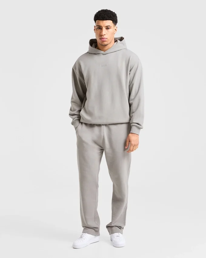 Craft Oversized-Jogginghose mit geradem Bein