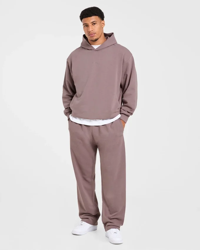 Craft Oversized-Jogginghose mit geradem Bein