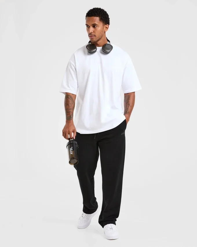 Craft Oversized-Jogginghose mit geradem Bein