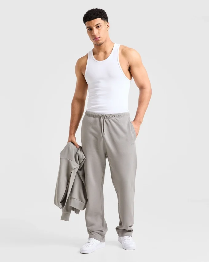 Craft Oversized-Jogginghose mit geradem Bein