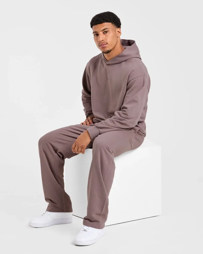 Craft Oversized-Jogginghose mit geradem Bein