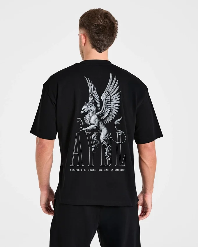 „Creatures of Power“ Oversize-T-Shirt