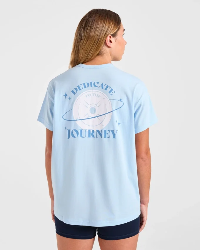 „Dedicate To The Journey“ Oversize-T-Shirt