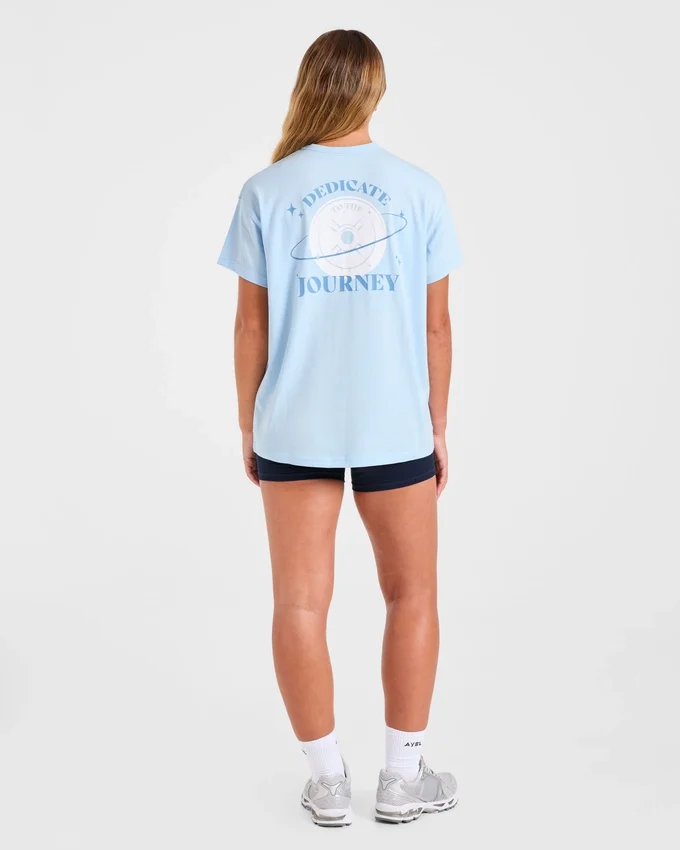 „Dedicate To The Journey“ Oversize-T-Shirt