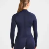 Empower nahtlose Jacke mit durchgehendem Reißverschluss