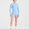 Empower nahtlose Jacke mit durchgehendem Reißverschluss