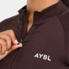 Empower nahtlose Jacke mit durchgehendem Reißverschluss