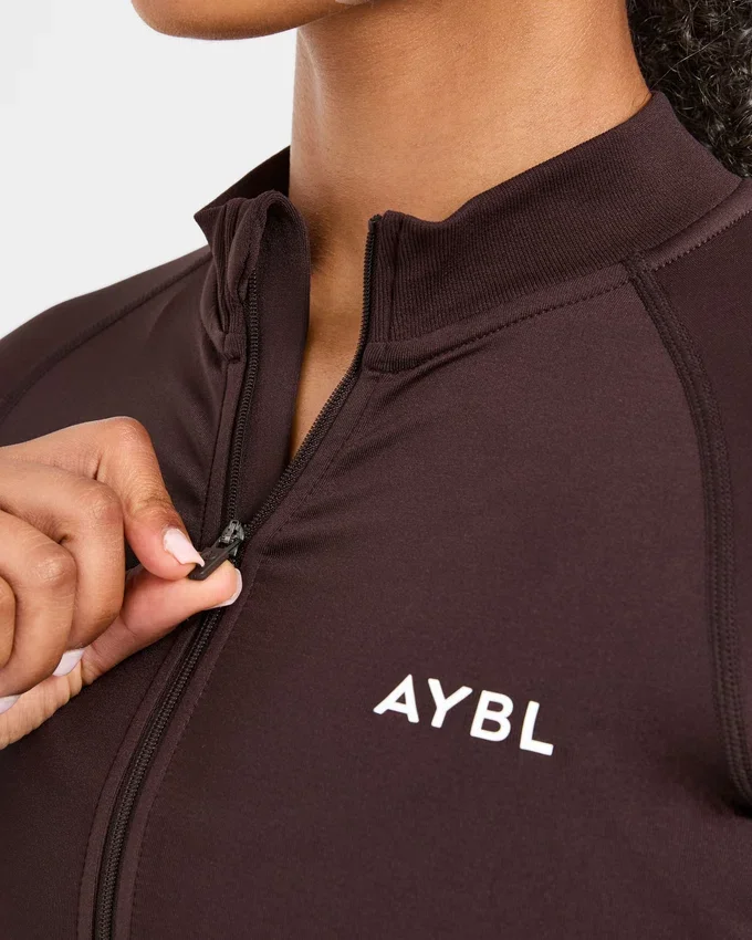 Empower nahtlose Jacke mit durchgehendem Reißverschluss