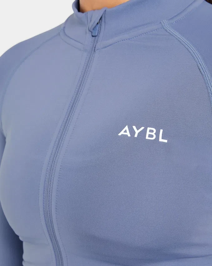 Empower nahtlose Jacke mit durchgehendem Reißverschluss
