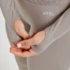Empower nahtlose Jacke mit durchgehendem Reißverschluss