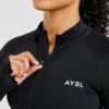 Empower nahtlose Jacke mit durchgehendem Reißverschluss