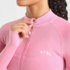 Empower nahtlose Jacke mit durchgehendem Reißverschluss