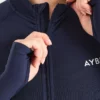 Empower nahtlose Jacke mit durchgehendem Reißverschluss