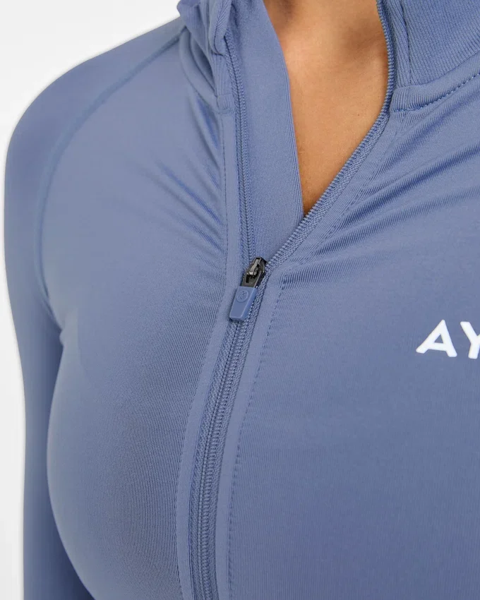 Empower nahtlose Jacke mit durchgehendem Reißverschluss