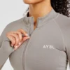 Empower nahtlose Jacke mit durchgehendem Reißverschluss