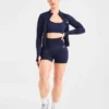 Empower nahtlose Jacke mit durchgehendem Reißverschluss