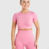 Empower nahtloses Crop-Top