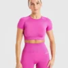 Empower nahtloses Crop-Top