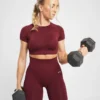 Empower nahtloses Crop-Top