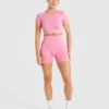 Empower nahtloses Crop-Top