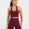 Empower nahtloses Crop-Top mit Neckholder
