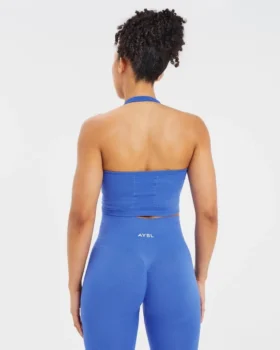 Empower nahtloses Crop-Top mit Neckholder