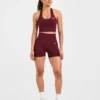 Empower nahtloses Crop-Top mit Neckholder