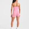 Empower nahtloses Crop-Top mit Neckholder