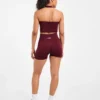 Empower nahtloses Crop-Top mit Neckholder