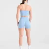 Empower nahtloses Crop-Top mit Neckholder