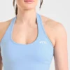 Empower nahtloses Crop-Top mit Neckholder