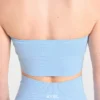 Empower nahtloses Crop-Top mit Neckholder