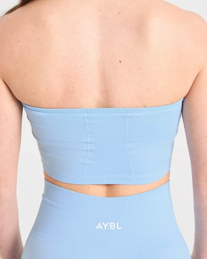 Empower nahtloses Crop-Top mit Neckholder