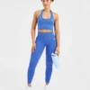 Empower nahtloses Crop-Top mit Neckholder