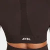 Empower nahtloses Langarm-Crop-Top